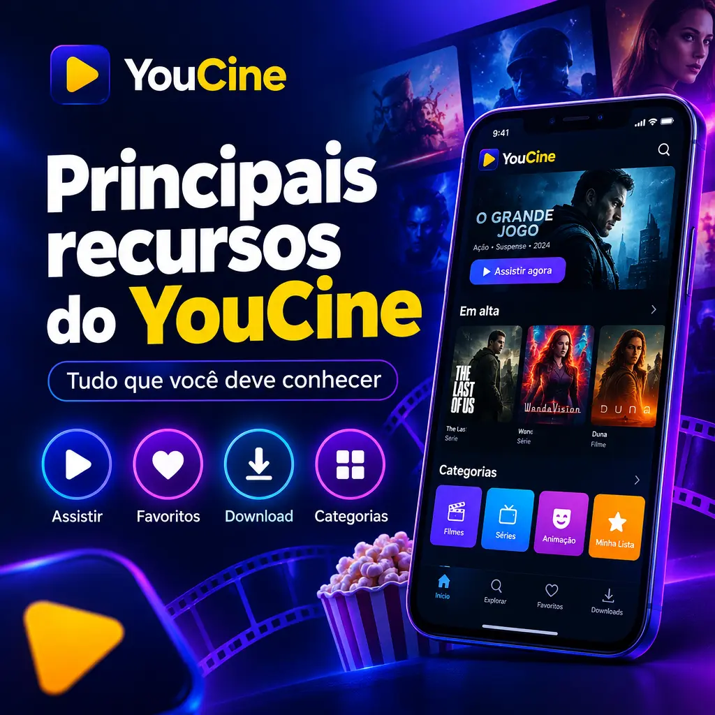 Principais recursos do YouCine que você deve conhecer